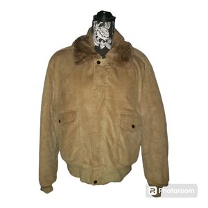 Vintage Cooper Men's Courdry Bomber Jacket (46)